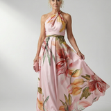 Donnabelle™ | Light Floral Maxi Dress