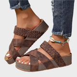 Orthopaedic Platform Sandals with Style