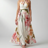 Donnabelle™ | Light Floral Maxi Dress