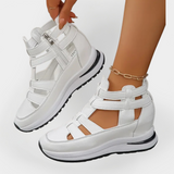 Elegant Summer Heeled Sandals with Side Closure