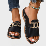 Sandals with Thick Sole and Simple Fit