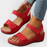 Leather Orthopaedic Sandals with Heel