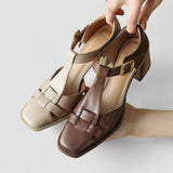 Eva™ | Orthopaedic Heeled Shoes with T-Strap