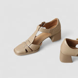 Eva™ | Orthopaedic Heeled Shoes with T-Strap