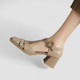 Eva™ | Orthopaedic Heeled Shoes with T-Strap