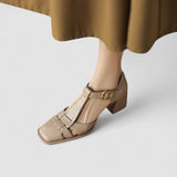 Eva™ | Orthopaedic Heeled Shoes with T-Strap