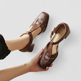 Eva™ | Orthopaedic Heeled Shoes with T-Strap