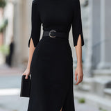 Kennedy™ | Black Midi Dress