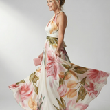 Donnabelle™ | Light Floral Maxi Dress