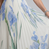 Donnabelle™ | Sleeveless Square Neck Floral Print Midi Dress