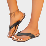 Comfortable sandals with anatomical construction