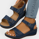 Leather Orthopaedic Sandals with Heel