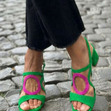 Valentina | Vibrant Statement Sandals