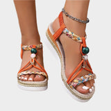 Comfortable Sole Platform Sandals