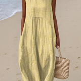 Rose™ | Embroidered Midi Dress
