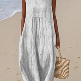 Rose™ | Embroidered Midi Dress