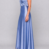 Donnabelle™ | Cap Sleeve Wrap Bodice Maxi Dress