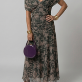 Donnabelle™ | Off Shoulder Flow Midi Dress