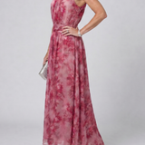Donnabelle™ | Soft Halter Neck Midi Dress