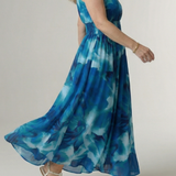 Donnabelle™ | Gathered Halter Midi Dress