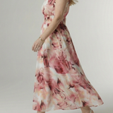 Donnabelle™ | Gathered Halter Midi Dress
