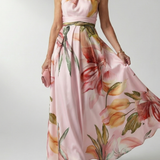 Donnabelle™ | Light Floral Maxi Dress