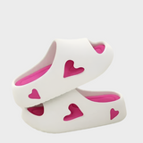 Heart-Shaped Flip Flops