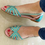 Eleonora – Golden Radiance Sandals