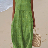 Rose™ | Embroidered Midi Dress