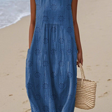 Rose™ | Embroidered Midi Dress