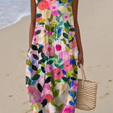 Ava™ | Floral Midi Dress