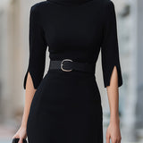 Kennedy™ | Black Midi Dress
